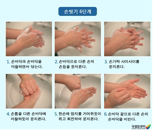손씻기 6단계