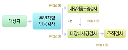대장암(결장암과 직장암 포함)의 국가 암검진 프로그램, 2009
